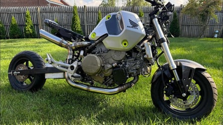 Someone Stuffed a Ducati Panigale Engine Into a Honda Grom, Because Why Not
