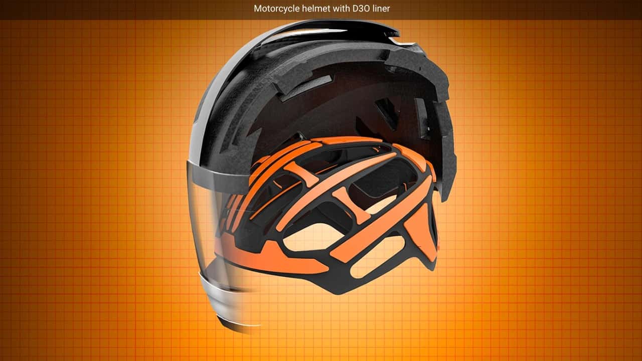 D3O helmet liner