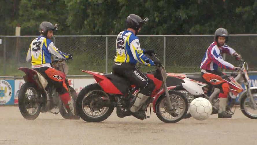 Motorcycle Soccer is a Thing, So Where Do We Sign Up?